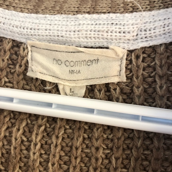 Tan Long Cardigan - Picture 4 of 4